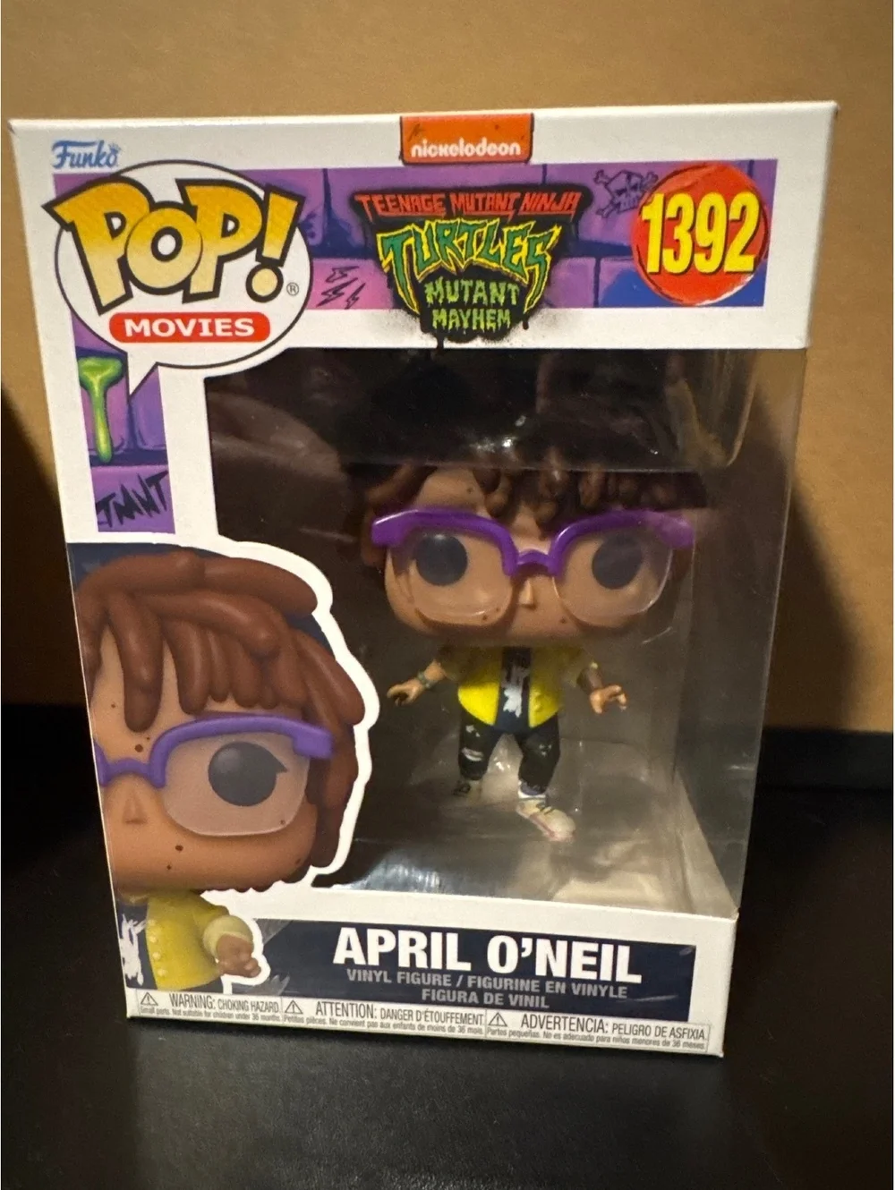 Funko Pop! Movies Teenage Mutant Ninja Turtles Mutant Mayhem April O'Neil Vinyl